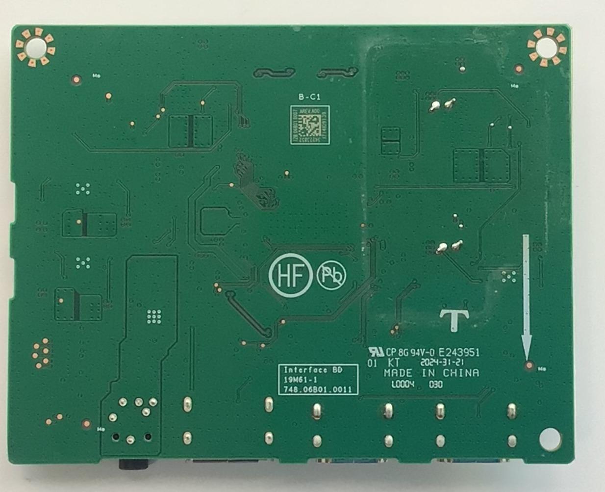 MAIN PARA MONITOR DELL / NUMERO DE PARTE 7ZB.06B01.0007 / 748.06B01.0011 / MODELO S2721HGF - Imagen 4